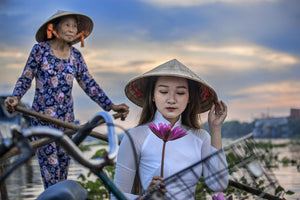 Morning scent on the Mekong river