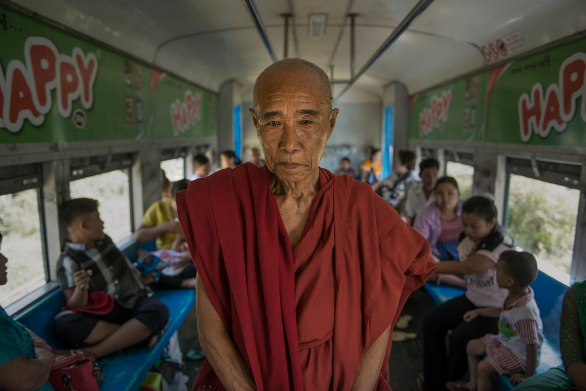 Yangon by the circular train