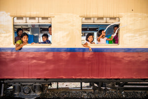 Yangon by the circular train