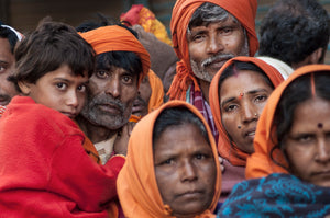 Hindu pilgrims in Varanasi