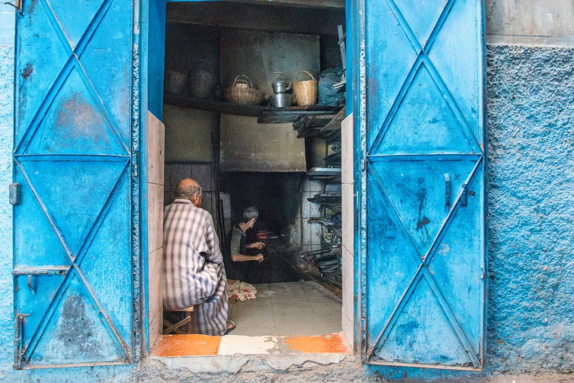 Alleyways in Morocco