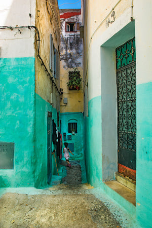 Alleyways in Morocco