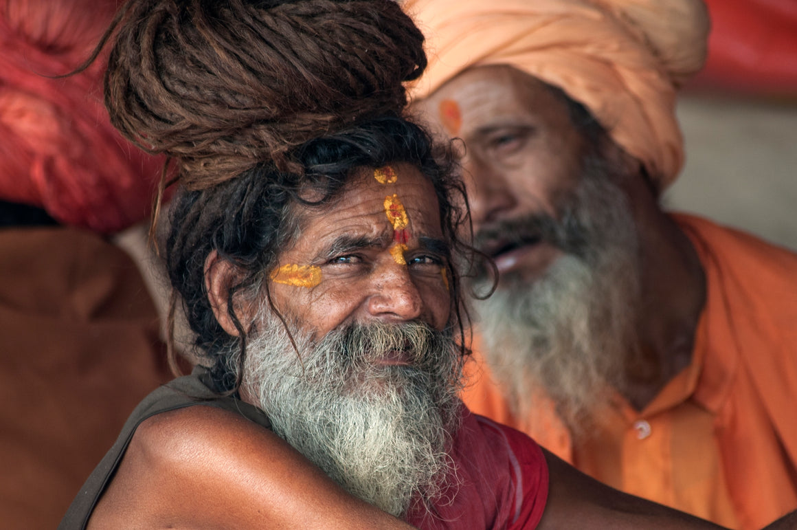 Naga sadhu at Kumbh Mela