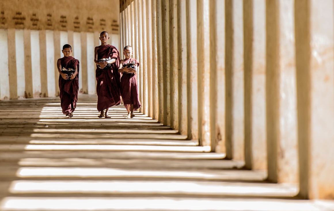 Life as a monk in a Buddhist monastery