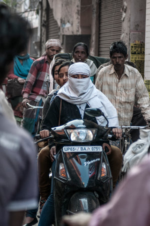 Traffic jam in Varanasi